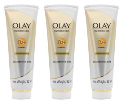 $19.99 • Buy 3 X OLAY 90mL BODY LOTION BRIGHTENING & CARE 100% Brand New