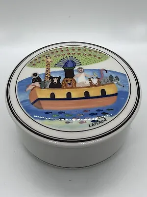 Villeroy & Boch China - Design Naif - Noah's Ark Covered Ring Or Trinket  - 4  • $15