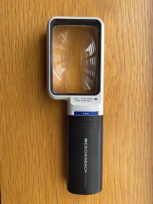 Eschenbach Mobilux 3.5 LED Illuminated Magnifier - 75mm X 50mm Lens • £30