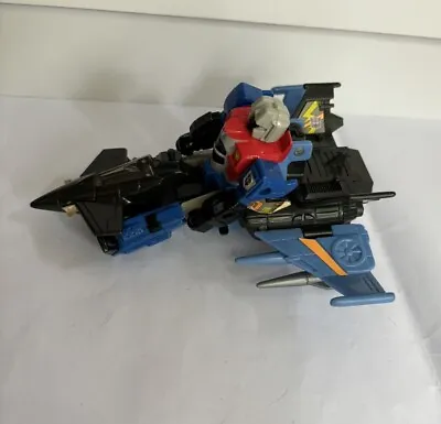 Vintage G1 Transformers Action Master Turbo Jet StarScream Incomplete 1990 • $110