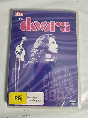 The Doors ?– Live In Europe 1968 ( DVD) BRAND NEW REGION 0 • $13