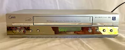 LG GC990W 6HD Hi-Fi Stereo VHS VCR Player NTSC FOR PARTS OR REPAIR • $30