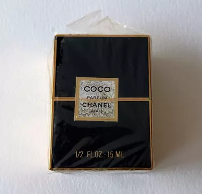 CHANEL COCO Parfum Pure Perfume (0.5 Oz/15 Ml) Flacon En Cristal Vintage New • $185