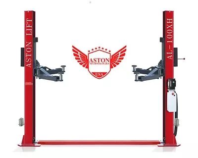 Aston 2 Post Car Lift 10000lb Two Post Auto*SINGLE POINT LOCK RELEASE* High-End  • $2699