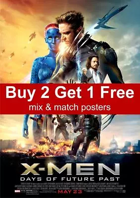 X-Men Days Of Future Past 2014 Movie Poster • £9.99