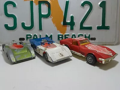 £6.99 • Buy Vintage Dinky Toys McLaren M8A & Chevrolet Corvette Stingray Diecast Model Cars