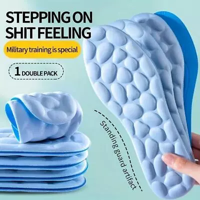 Memory Foam Orthopaedic Massage Insoles For Shoes Women & Men Sports U • $1.26