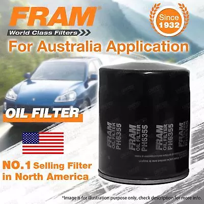 Fram Oil Filter For Mitsubishi Pajero NA NB NC ND NE NF NG NH 2.5L Ref Z313 • $56.95