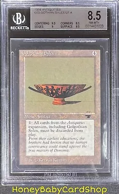 MTG Antiquities 1994 Golgothian Sylex BGS 8.5Q++ (Baby Quad++) NM/MT+ 93/94 • $84.99