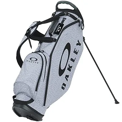 OAKLEY Golf Stand Bag STAND 17.0 WHITE HTHR 9.5 Type 47inch 2.5kg • $262.85