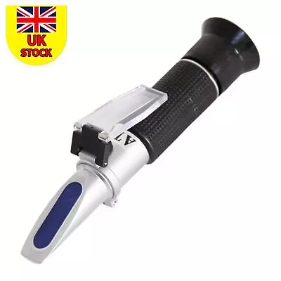 10°C~30°C 0-100‰ Salinity Refractometer Aquarium Sea Salt Water Tester W/ ATC C • £20.86