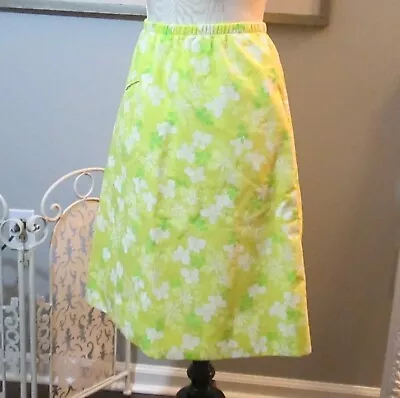 Vintage Lilly Pulitzer  The Lilly  Yellow Floral Skirt • $60