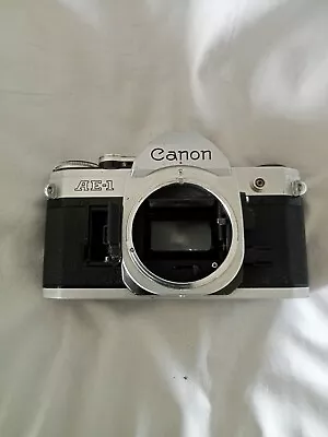 Canon AE-1 35mm SLR Film Camera Body Only Spares Or Repair • £22