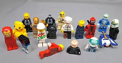 Lego Mini Figures And Parts LOT Of 18 Random Miscellaneous Parts And Pieces • $24