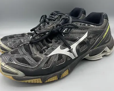 Mizuno Women’s Volleyball Shoes Wave Lightning RX2 Sneakers Black Size 10 • $13.09