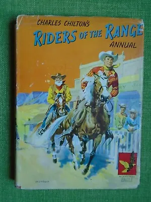 CHARLES CHILTONS RIDERS OF THE RANGE  EAGLE ALBUM With Dust Cover • £10