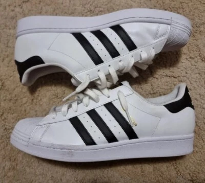 $80 • Buy Size 11 - Adidas Superstar Running White 2014