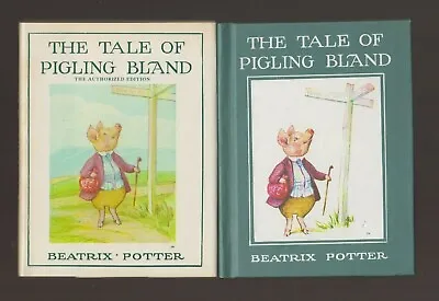 VG 1960s Vintage Edition Hardcover In DJ Tale Of Pigling Bland Beatrix Potter • $6.49