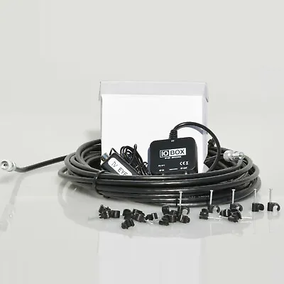 £19.99 • Buy 20m Black RG6 Coax Cable + IO-Link Box RF Modulator For Sky HD & Black Magic Eye