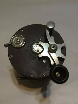 $200 • Buy Vintage Edward Vom Hofe 621 4/0 German Silver Reel New York Lot  F9