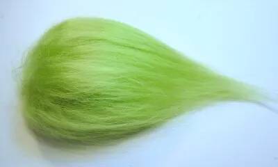 Troll Wig Replacement Icelandic Mohair Doll Hair 2-1/2 X 3  Light Green FreeShip • $12.99