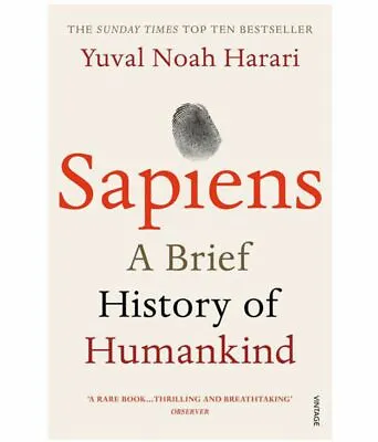 Sapiens: A Brief History Of Humankind By Yuval Noah Harari (Paperback English) • $39.92