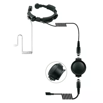 Throat Vibration Microphone Heavy Duty For Motorola Cobra Talkabout T 7200 7100 • $29.99