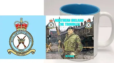 RAF Regt Mug NI The Troubles Royal Air Force Regiment Mug Op Banner Cup • £11.99
