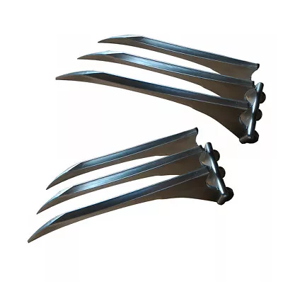 2 PCS 1 PAIR X-Men Wolverine 10  Claws Cosplay Costume Prop Xmen Logan Replica • $20.39