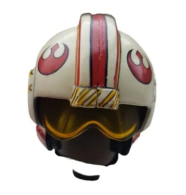 Star Wars 1/6 12  Scale X-wing Pilot Helmet Excellent Condition! • £34.99