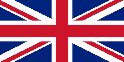 2 X UK FLAG Iron On Screen Print For Fabric Machine Washable Transfer Union Jack • £2.69