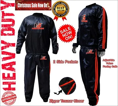 $34.89 • Buy Best Sauna Sweat Suit To Lose Weight Exercise Body Shape Workout For Men Women