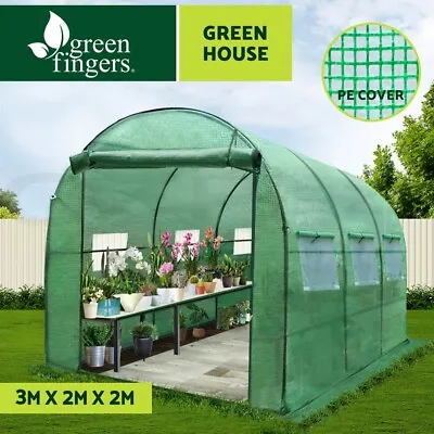 Greenfingers Greenhouse Walk In Green House Tunnel Plant Garden Shed Dome 3x2x2M • $94.95