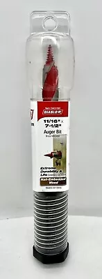 New Diablo DAG1080 11/16 In. X 7-1/2 In. Auger Bit *Ships Fast From USA • $10.40