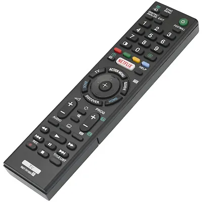 New RMT-TX100A Netflix TV Remote For Sony KD-43X8500C KD-55X8000C KD-49X8000C • $13.79