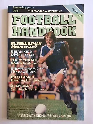 £1.50 • Buy Marshall Cavendish Football Handbook Part 23 Birmingham City
