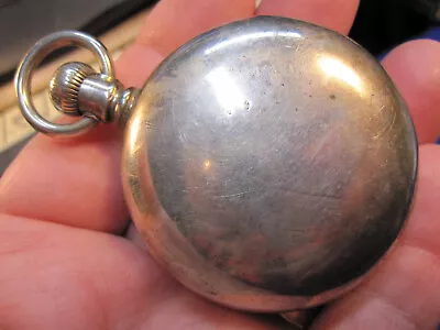 18s Waltham Silver Color Century OF Pocket Watch Case Patent 1879 Swing Out • $44.95