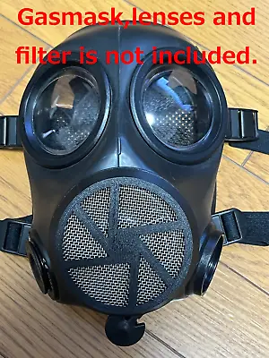 SAS FM12/S10 GasMask Front Mouse Cover ProtectorAirsoftCosplayPaintball • $14.99