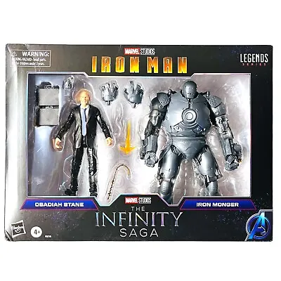 Marvel Legends Obadiah Stane & Iron Monger Infinity Saga 2-Figure Set Iron Man • $79.09