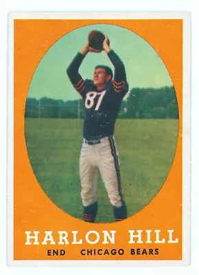1958 Topps Football Set Break #80 Harlon Hill Bears • $4.99
