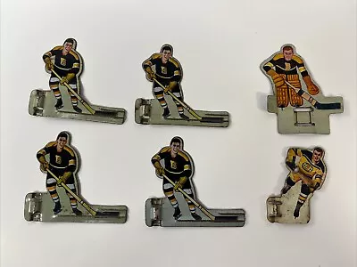 Hockey Table Player Metal Boston Bruins NHL Lot Of 5 Vintage Read Description • $29.07