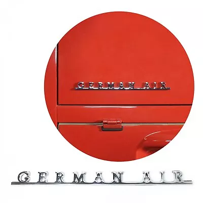 VW German Air Script Emblem Badge For Volkswagen Bug Beetle Bus Ghia Thing T3 T4 • $34.95