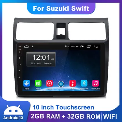 $285.99 • Buy Android 12 Car Stereo Radio Head Unit GPS Navi BT DAB For Suzuki Swift 2003-2010
