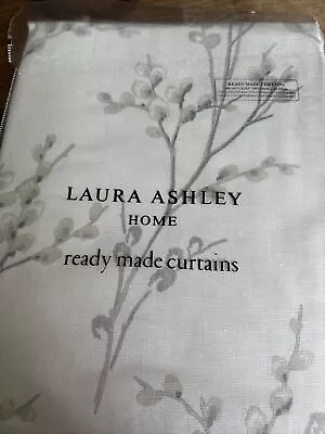 Laura Ashley Pencil Pleat Curtains W64xl54 Cms • £22