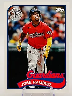 2024 Topps Series 1 Jose Ramirez #89B-44 Topps 1989 35th Anniversary • $2