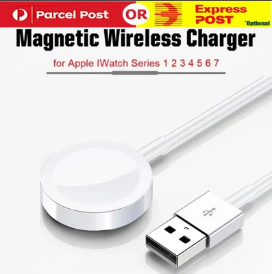 $7.56 • Buy For Apple Watch IWatch 8 7 6 5 4 2 1 Magnetic Charger Charging Cable Fast AU