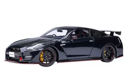 Nissan GT-R (R35) Nismo Meteor Flake Black 1/18 Model Toys Kids Car By Autoart • $239.99