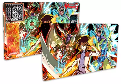 E812 Free Mat Bag Cardfight Vanguard Deck Playmat Toshiki Kai Kagero Narukami • $22.94