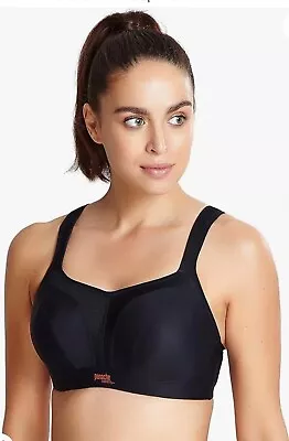 Panache Ultimate Sports Bra - Black 34GG • £58.38