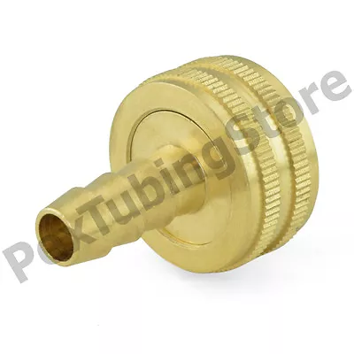 (20) 3/4  Female Garden Hose X 3/8  Hose Barb Swivel Adapter Fitting Lead Free • $72.80